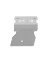 Ski de protection avant en aluminium 8mm pour Pajero III 2000-2007