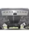Ski de protection avant en aluminium de 8mm pour Land Rover Discovery