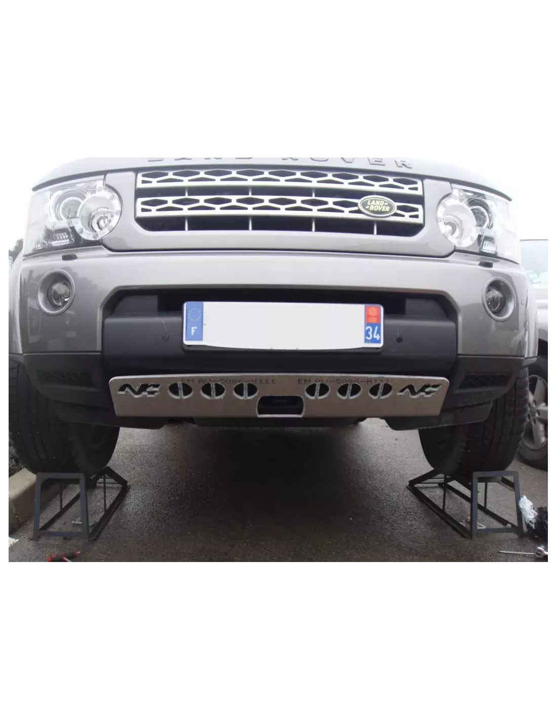8mm aluminium voorste skiën voor Land Rover Discovery