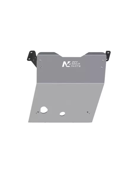 Ski de protection avant en aluminium de 8mm pour Nissan Navara D40 et