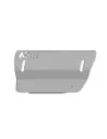 Ski de protection avant en aluminium de 8mm pour Mercedes G W461 et