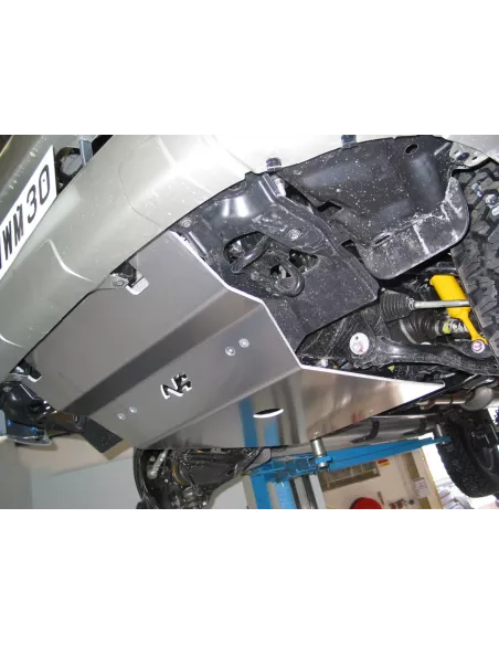 Ski de protection avant en aluminium de 8mm pour Toyota Hilux Vigo