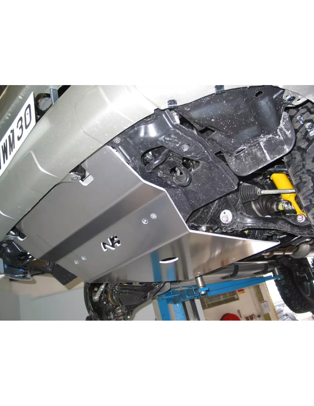8mm aluminium voorste skiën voor Toyota Hilux Vigo