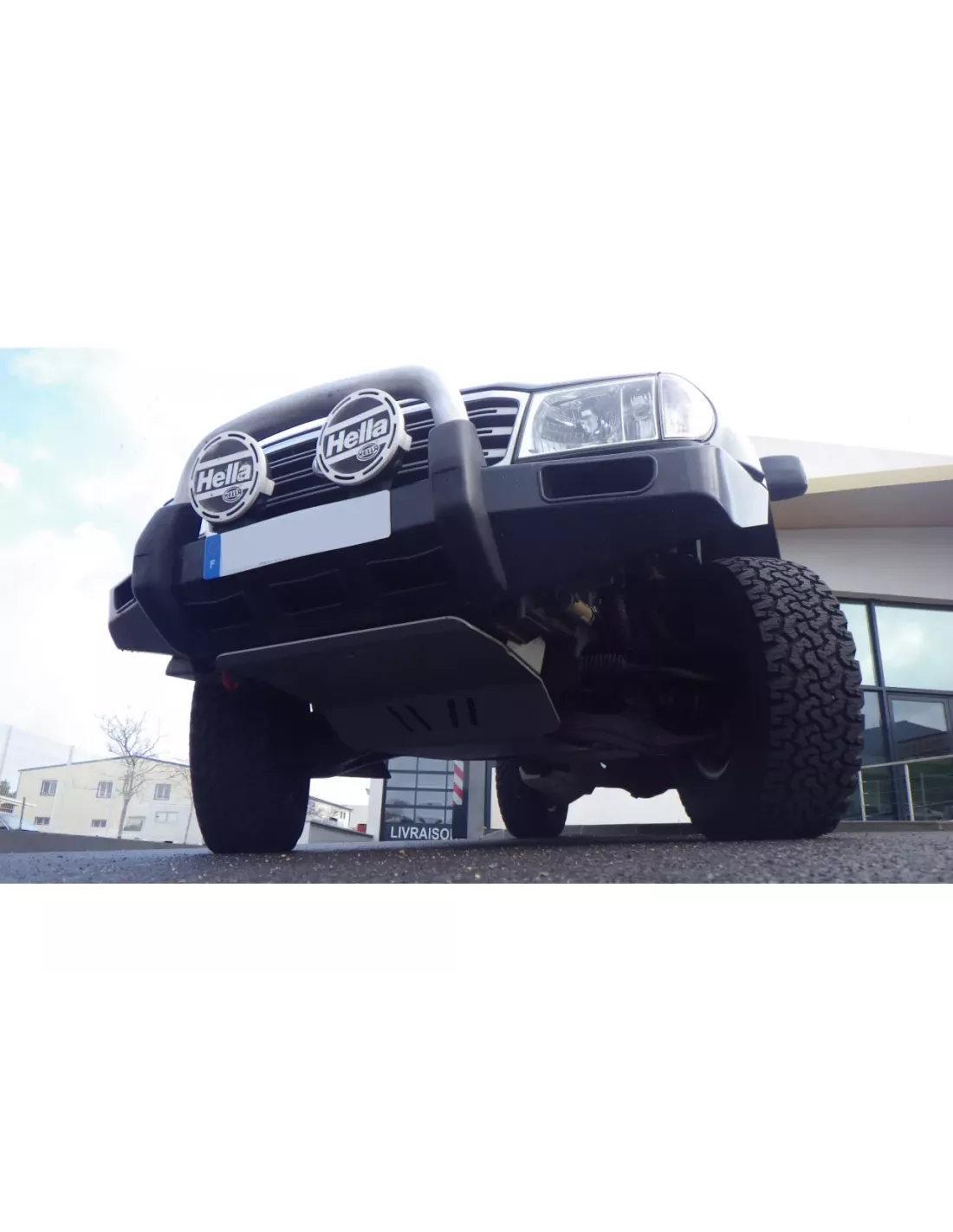 8mm aluminium voorste skiën voor TOYOTA HDJ100 met