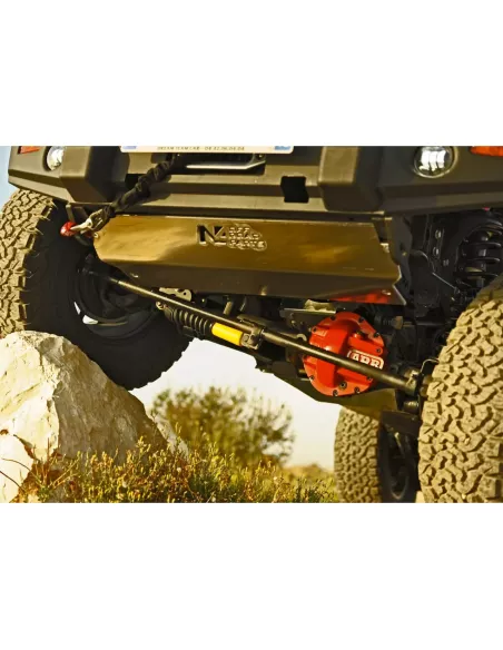 Ski de protection avant en aluminium de 8mm pour Jeep Wrangler JK