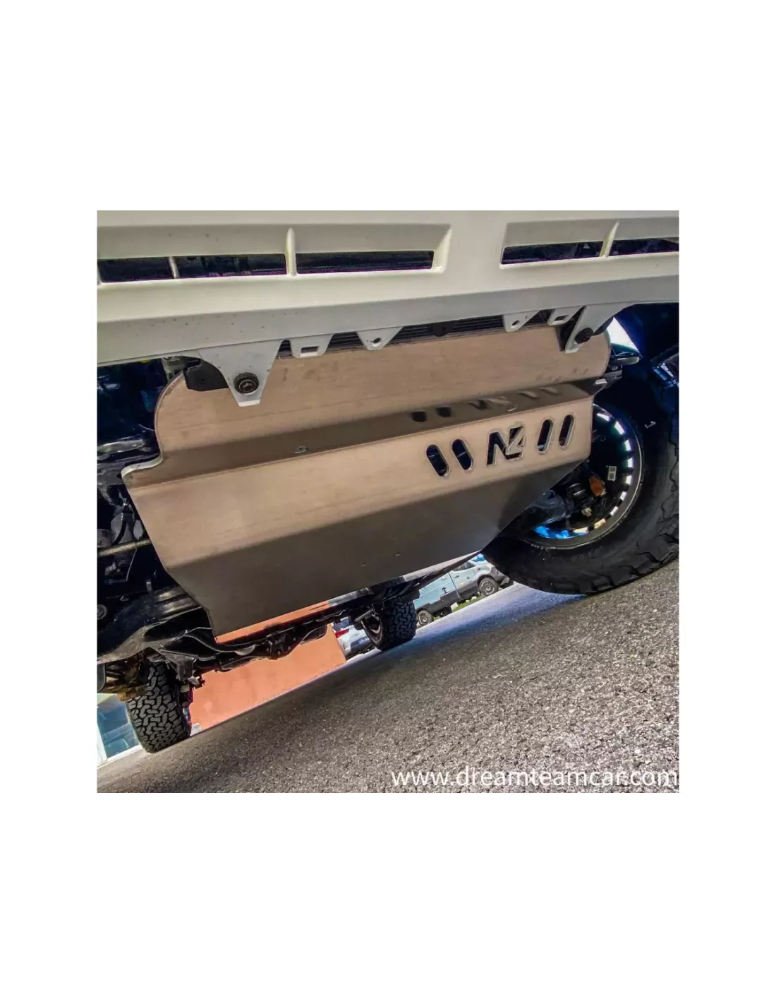 8mm aluminium voorbeschermerig skiën voor TOYOTA KDJ150 GDJ150
