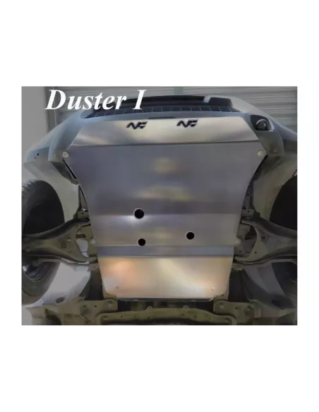 Ski protection avant aluminium 6mm Dacia Duster 2009-2023