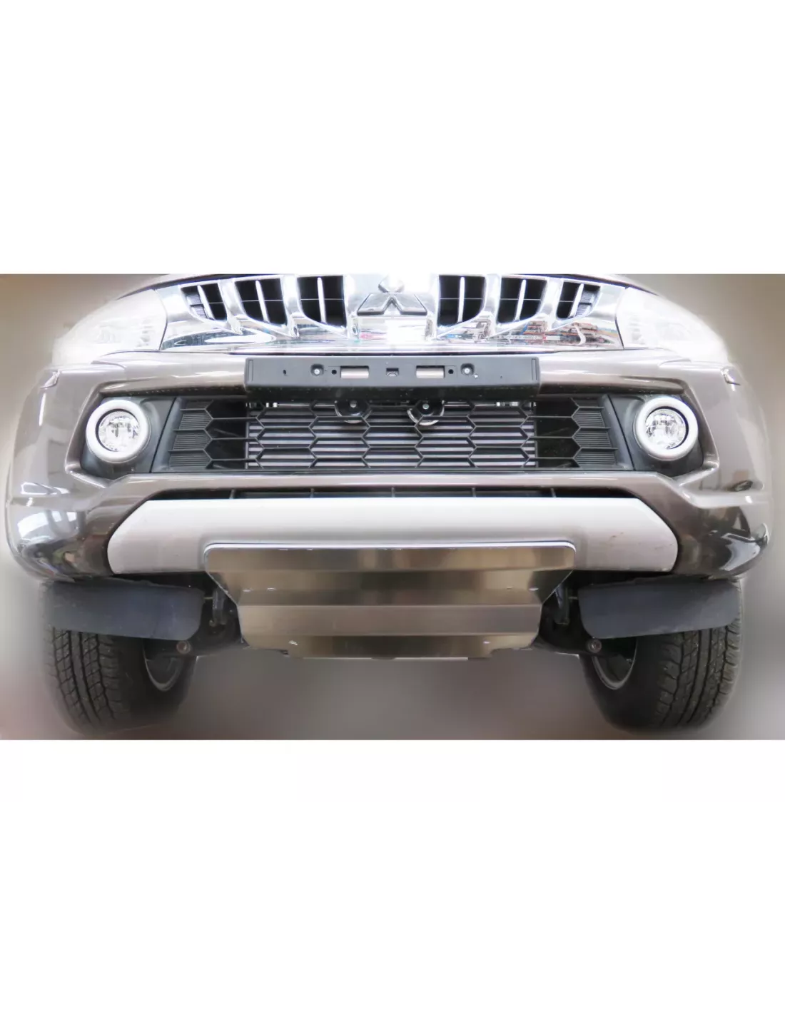 Ski de protection avant en aluminium de 8mm pour Mitsubishi L200
