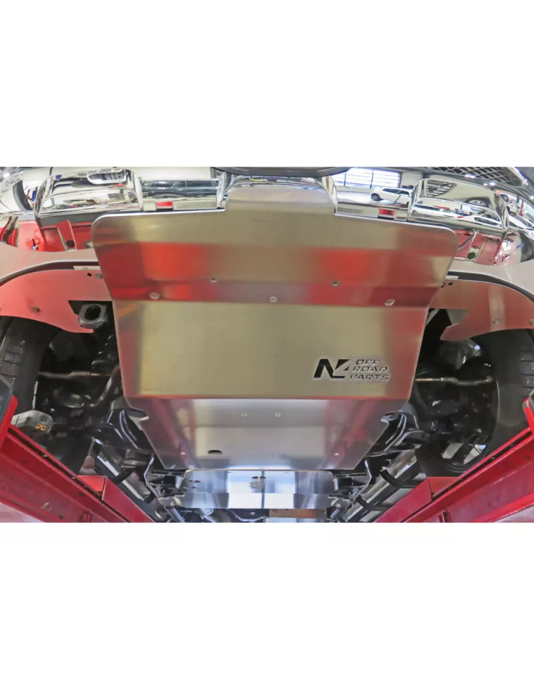 Ski de protection avant en aluminium de 8mm pour Mercedes Classe X