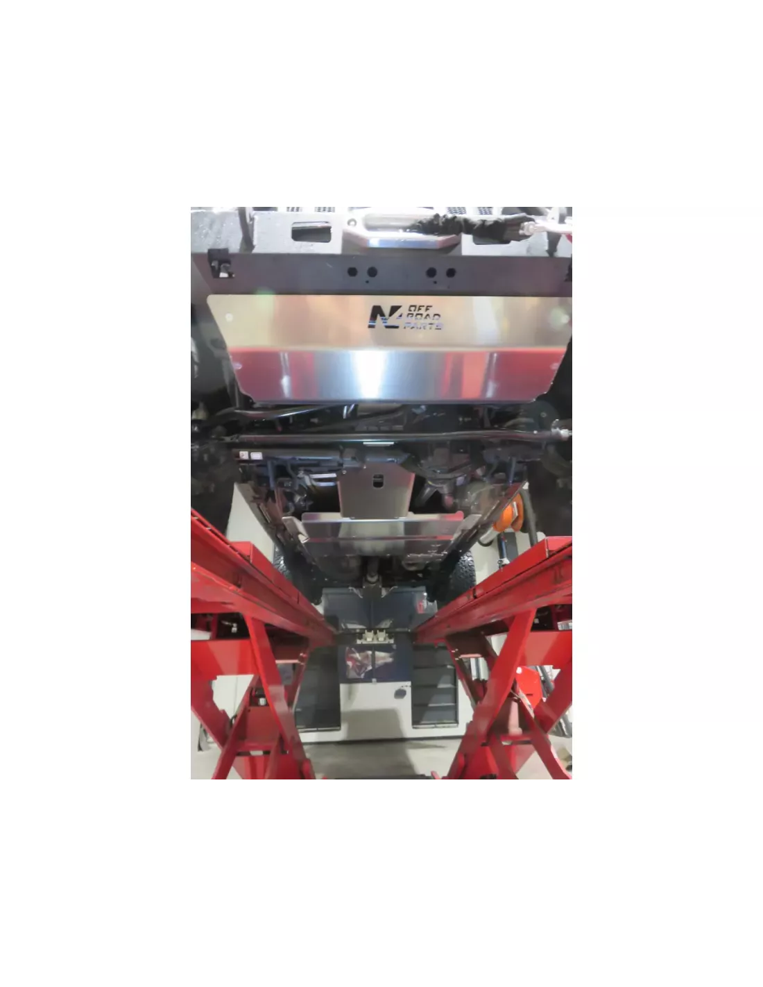 8mm aluminium voorbescherming skiën voor Jeep Wrangler JL en