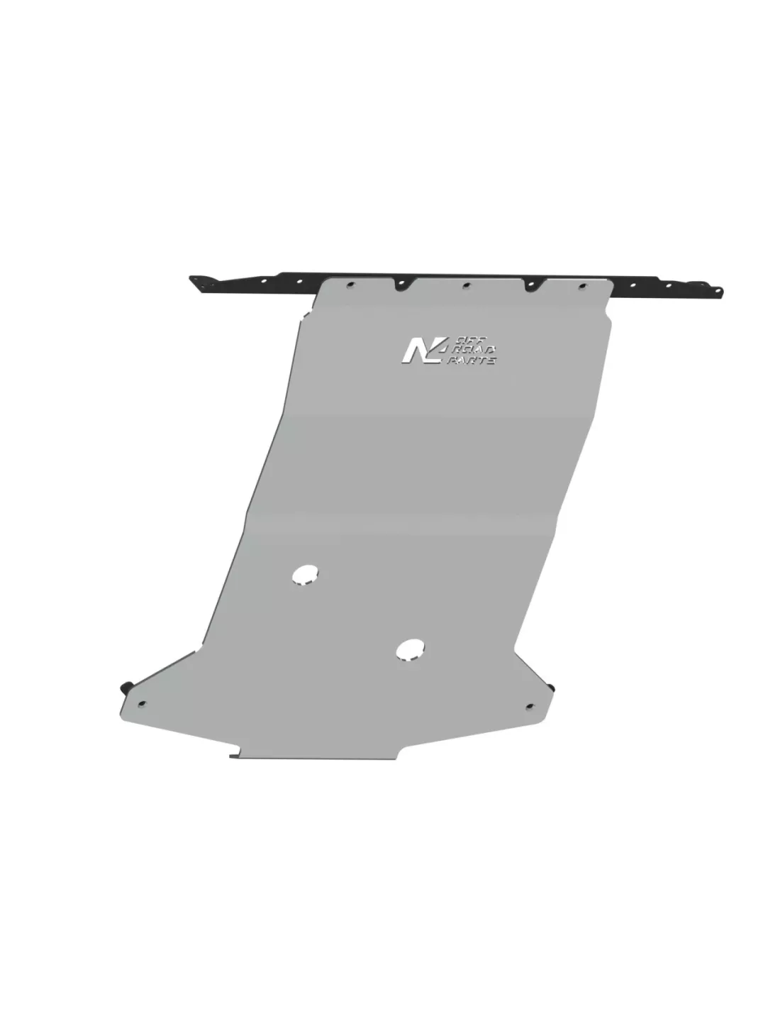 Ski de protection avant en aluminium de 6mm pour Fiat Ducato BVA