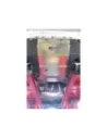 Ski de protection avant en aluminium de 6mm pour Fiat Ducato BVA