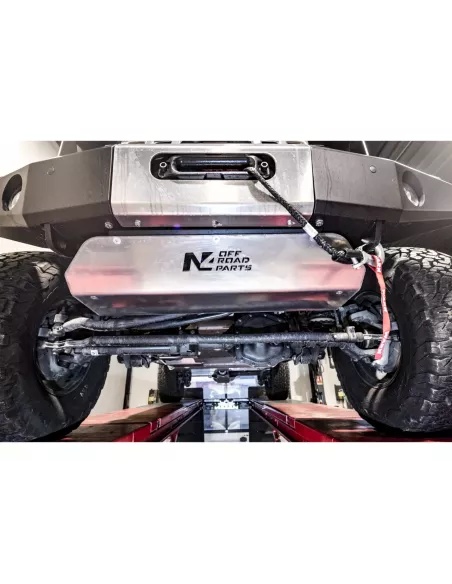 Ski de protection avant en aluminium de 8mm pour Jeep Wrangler JL &