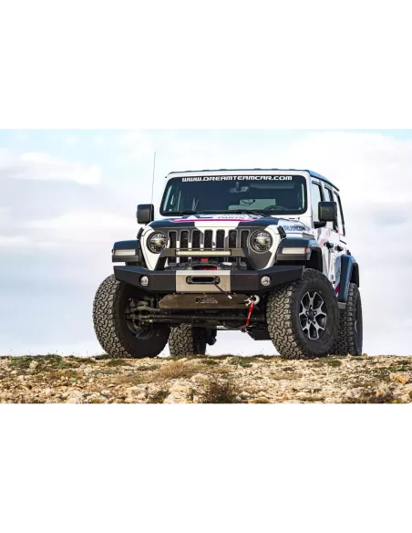 Ski de protection avant en aluminium de 8mm pour Jeep Wrangler JL &