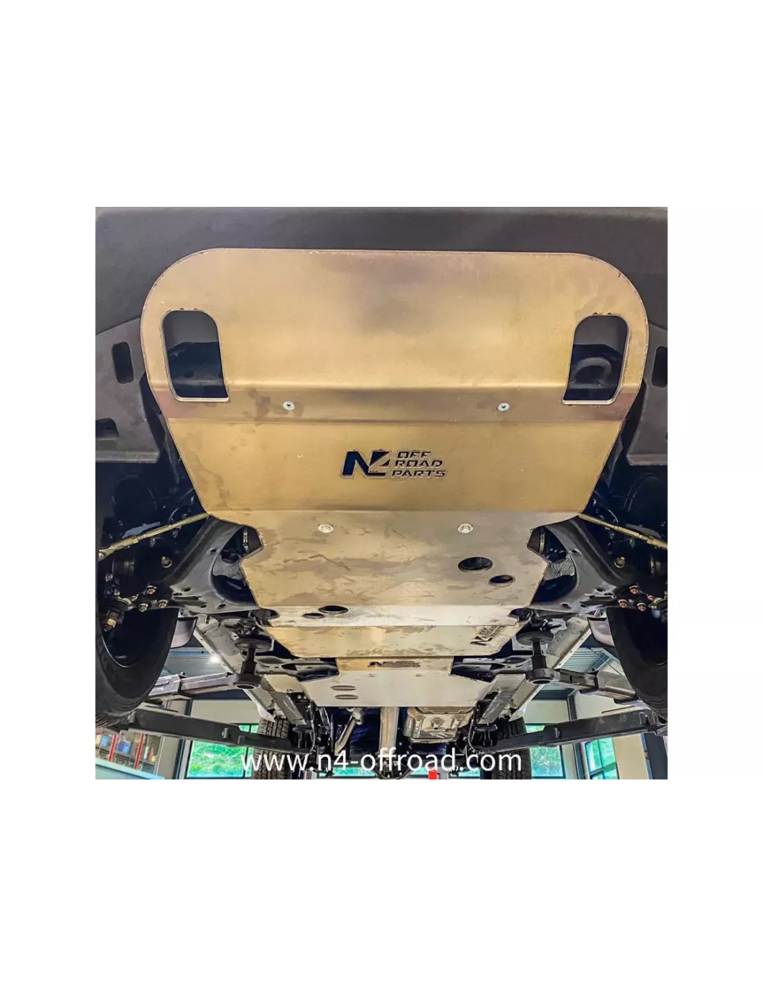 Ski protection avant aluminium 8mm pour Isuzu DMax N57 N60 2020-2020+