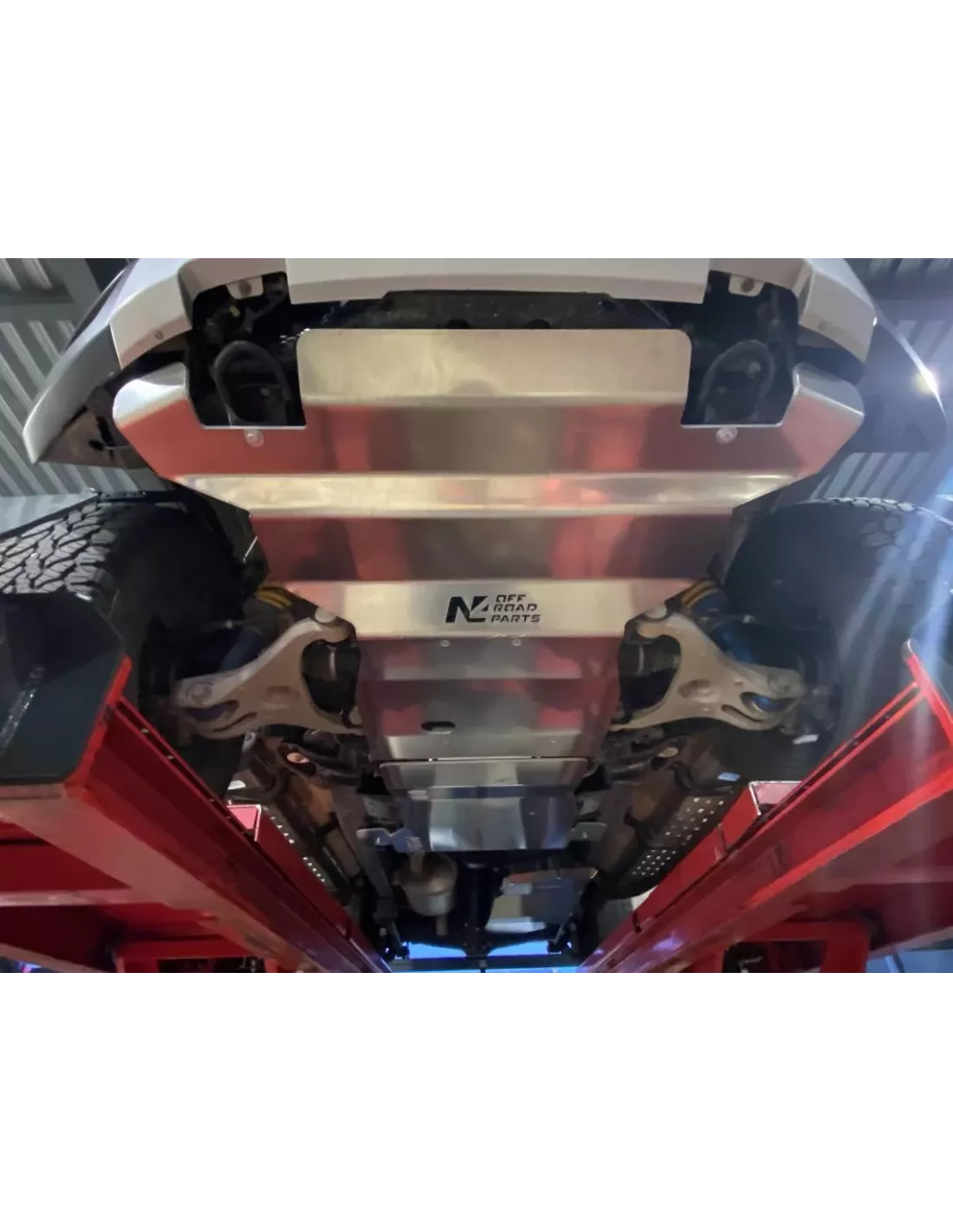 Ski de protection avant en aluminium de 8mm pour Ford Ranger Raptor