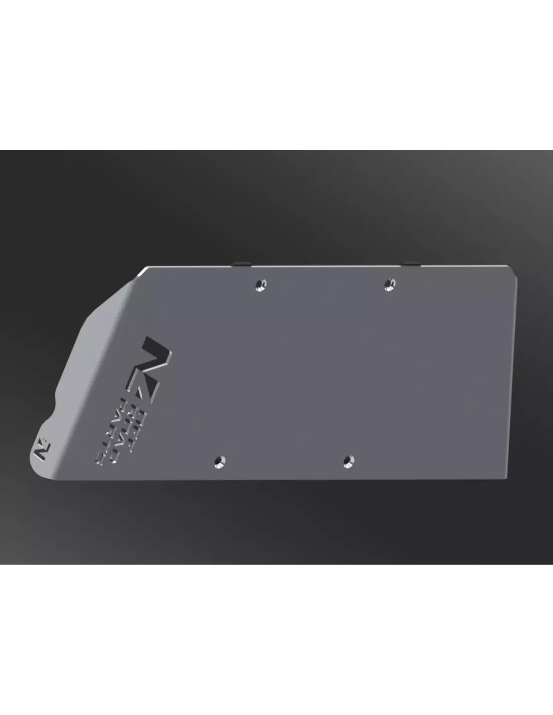 Ski de protection de boîte de vitesses en aluminium de 6mm
