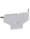 Skiën 8mm aluminium transferbox voor land