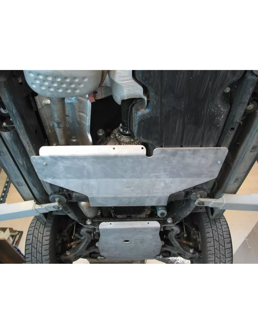 Skiën 8mm aluminium transferbox voor land