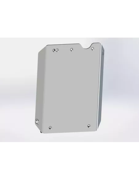 Ski de protection boîte de vitesses en aluminium de 8mm