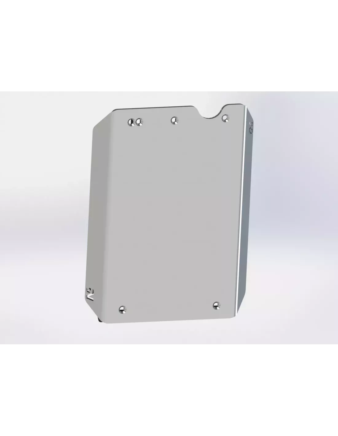 Ski de protection boîte de vitesses en aluminium de 8mm