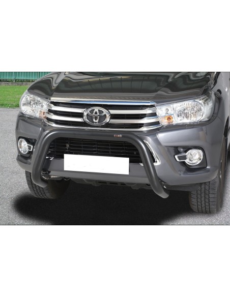 Pare-buffle noir pour Toyota Hilux