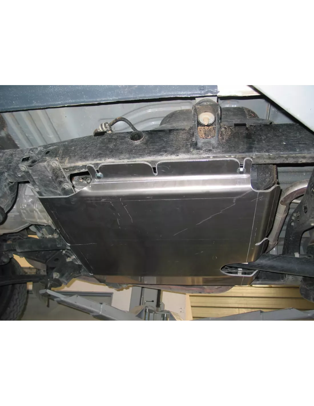 Skiën Beschermende overdrachtsbox en 8mm aluminium tank