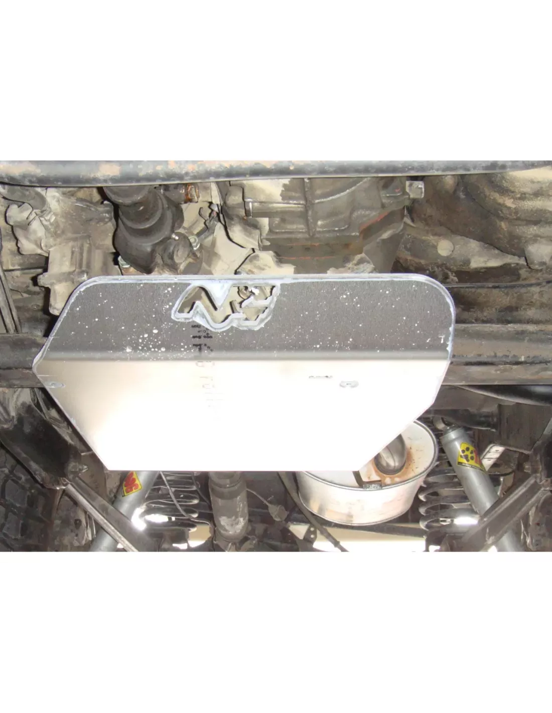 Ski de protection boîte de transfert en aluminium de 8mm pour Toyota