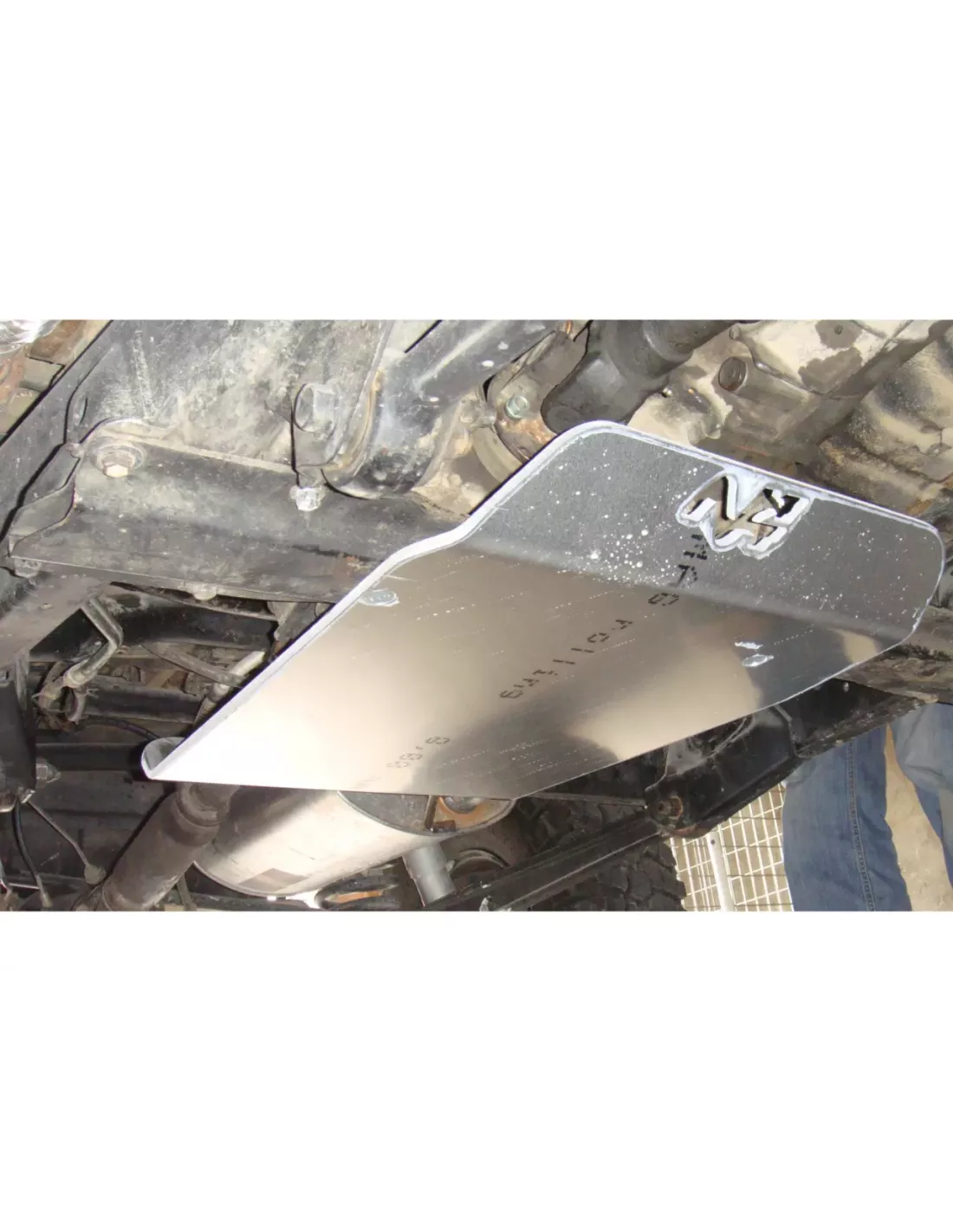 Ski de protection boîte de transfert en aluminium de 8mm pour Toyota