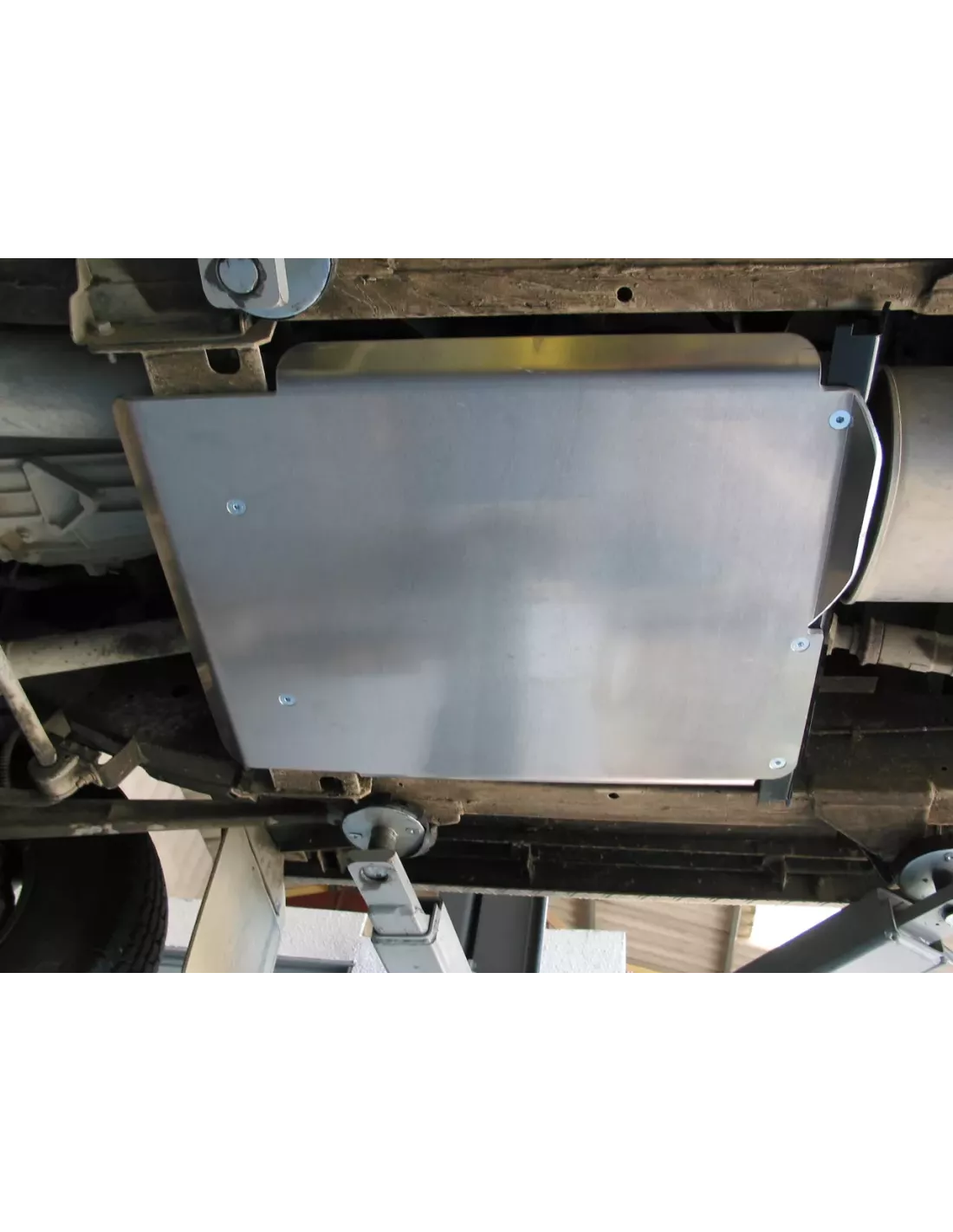 Ski de protection boîte de transfert en aluminium de 8mm Land Rover