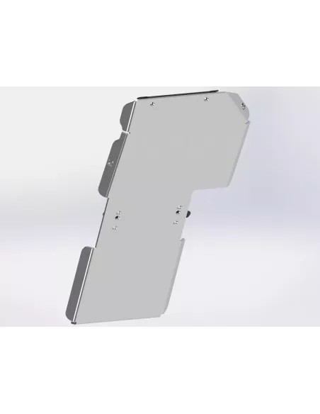 Ski de protection boîtes vitesses et transfert en aluminium de 8mm