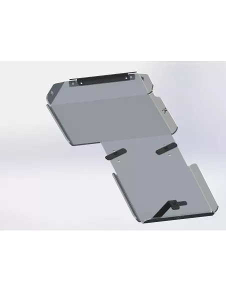Ski de protection boîtes vitesses et transfert en aluminium de 8mm
