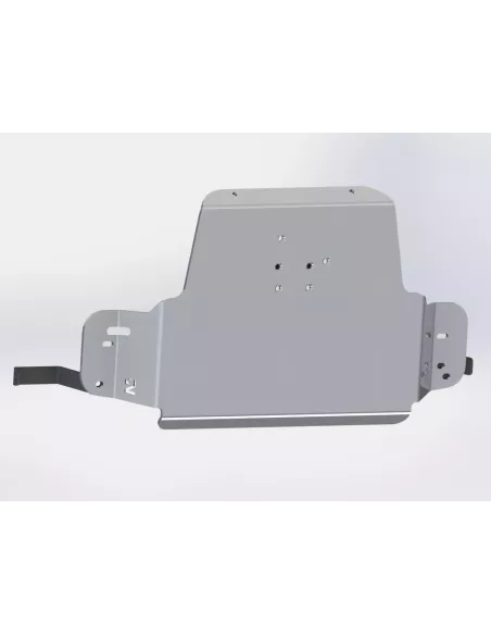 Ski de protection boîte de transfert en aluminium de 8mm pour Toyota