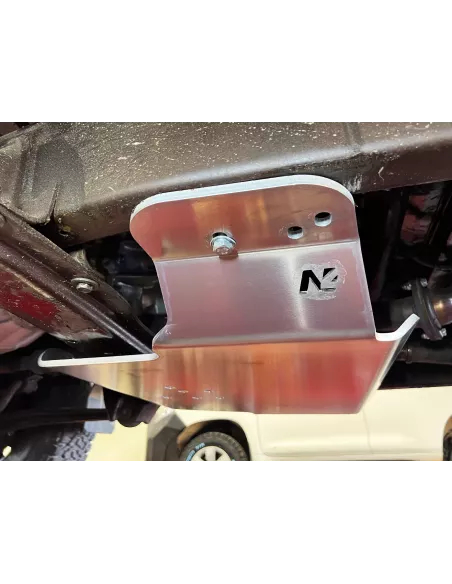 Ski de protection boîte de transfert en aluminium de 8mm pour Toyota