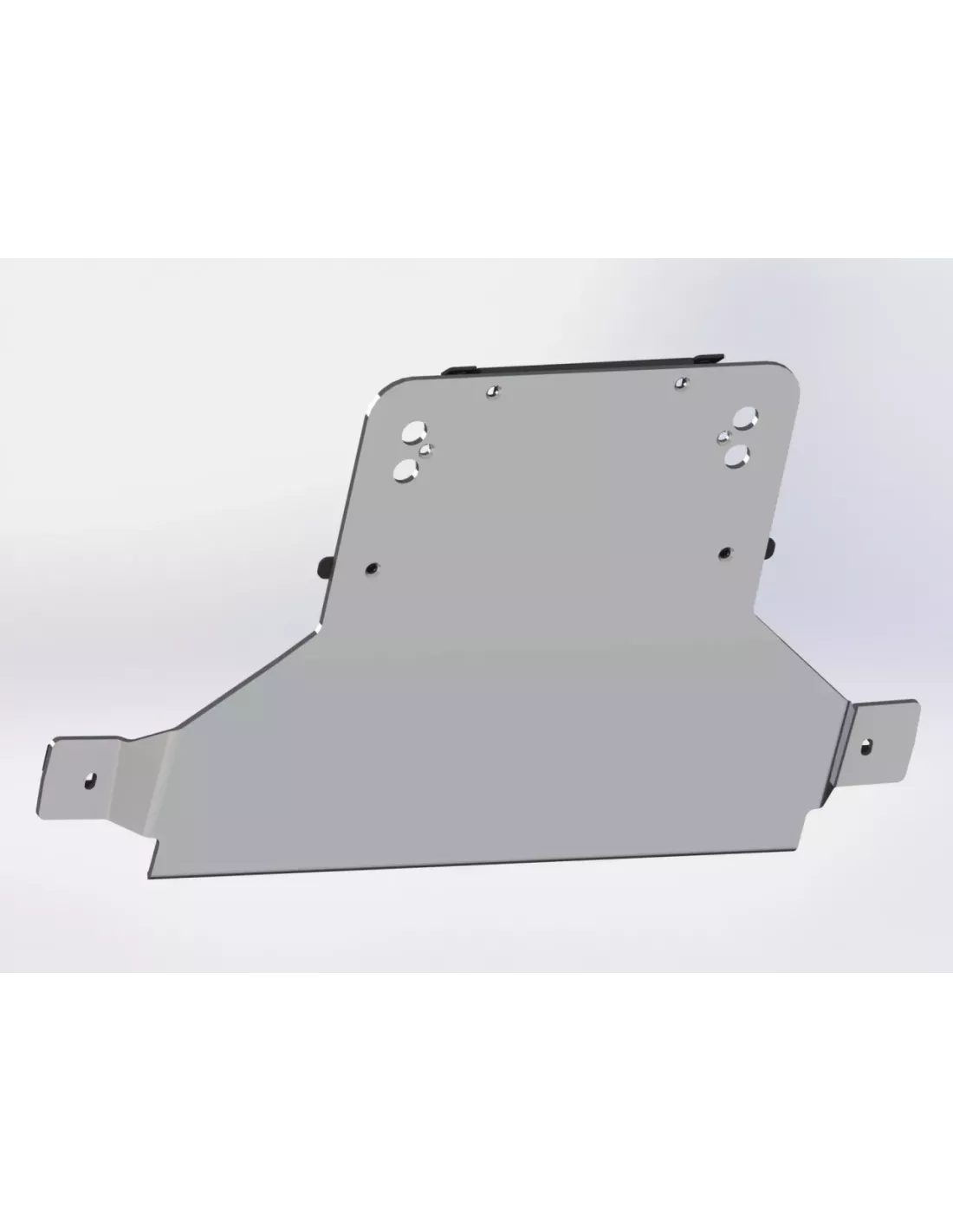Ski de protection boîtes vitesses et transfert en aluminium de 8mm