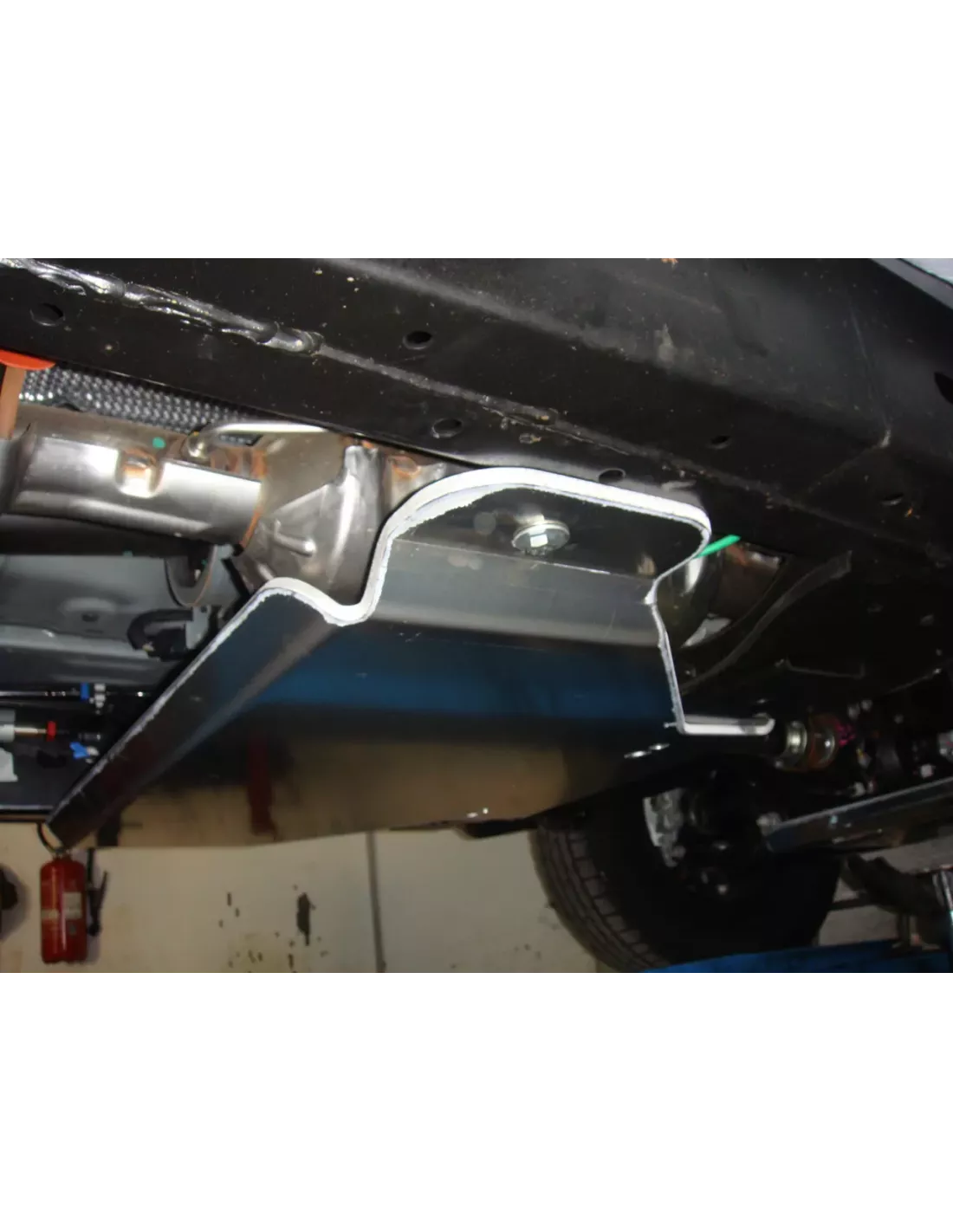 Ski de protection boîte de transfert en aluminium de 8mm pour Ford