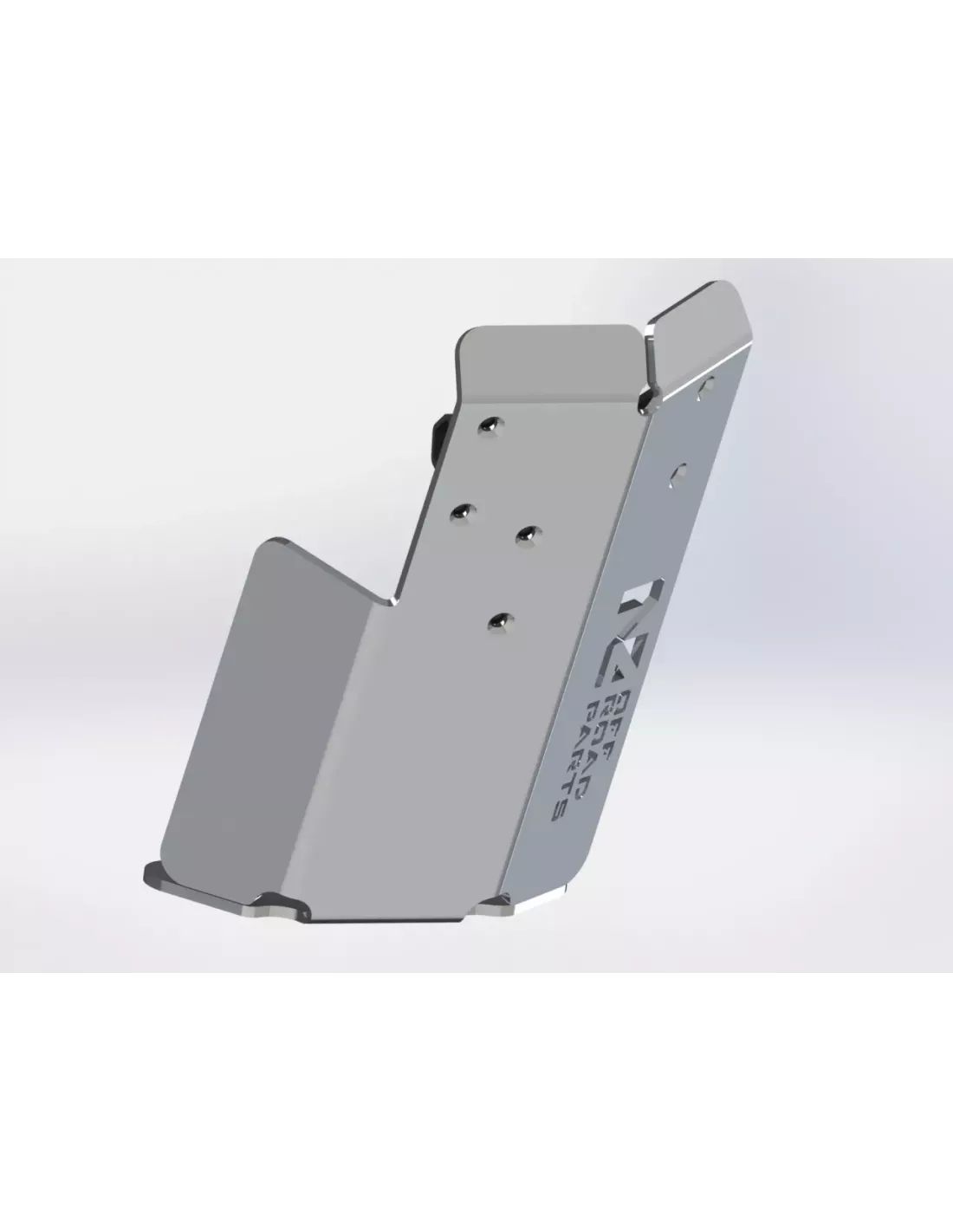 Skiën 8mm aluminium overdrachtvak voor