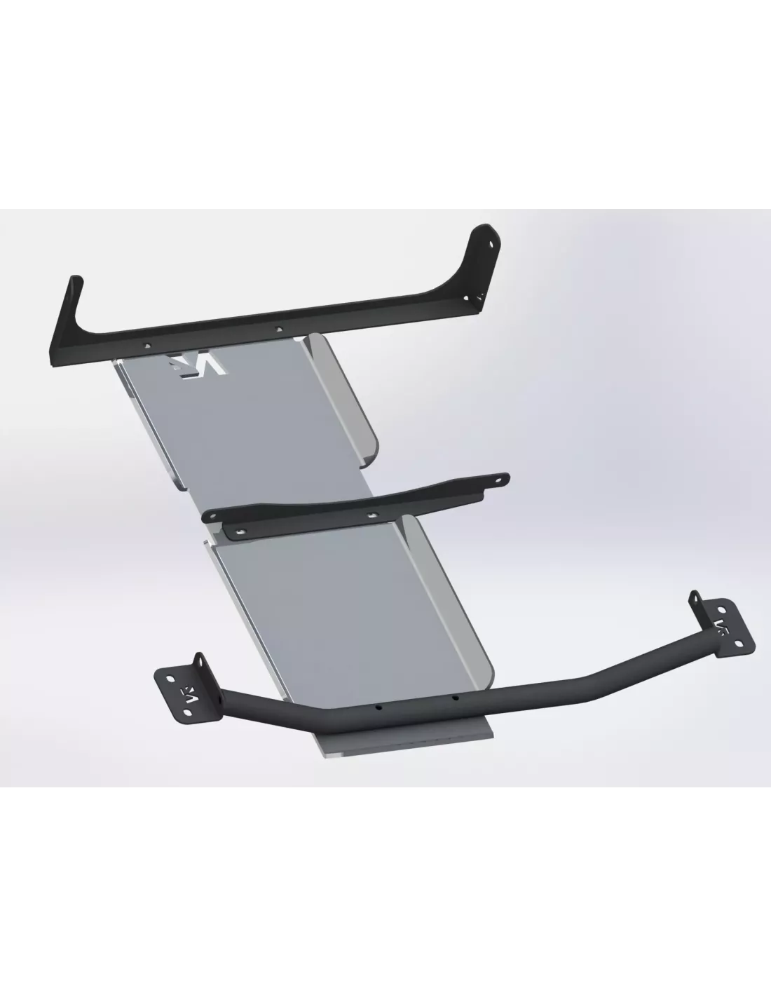Skiën Beschermende dozen Snelheden en aluminium overdracht van 8 mm