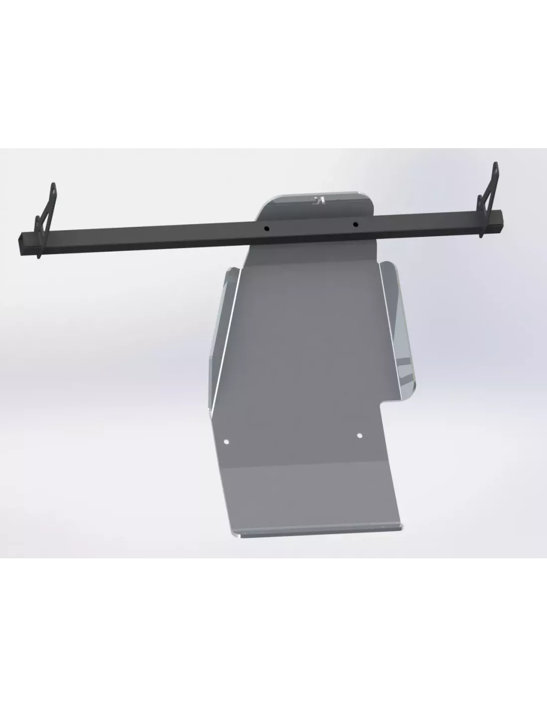 Ski de protection boîte de transfert en aluminium de 8mm pour Isuzu