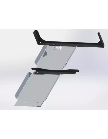 Ski de protection boîtes vitesses et transfert en aluminium de 8mm