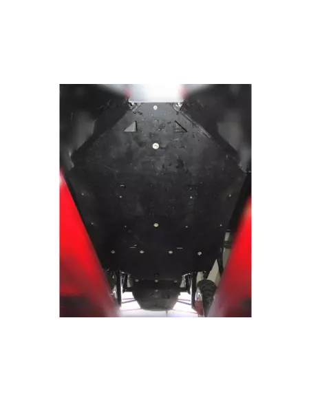 Ski de protection intégral en PEHD de 10mm pour RZR 900 XP 2 places