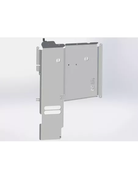 Ski de protection en aluminium de 8mm boîte de tranfert et réservoir