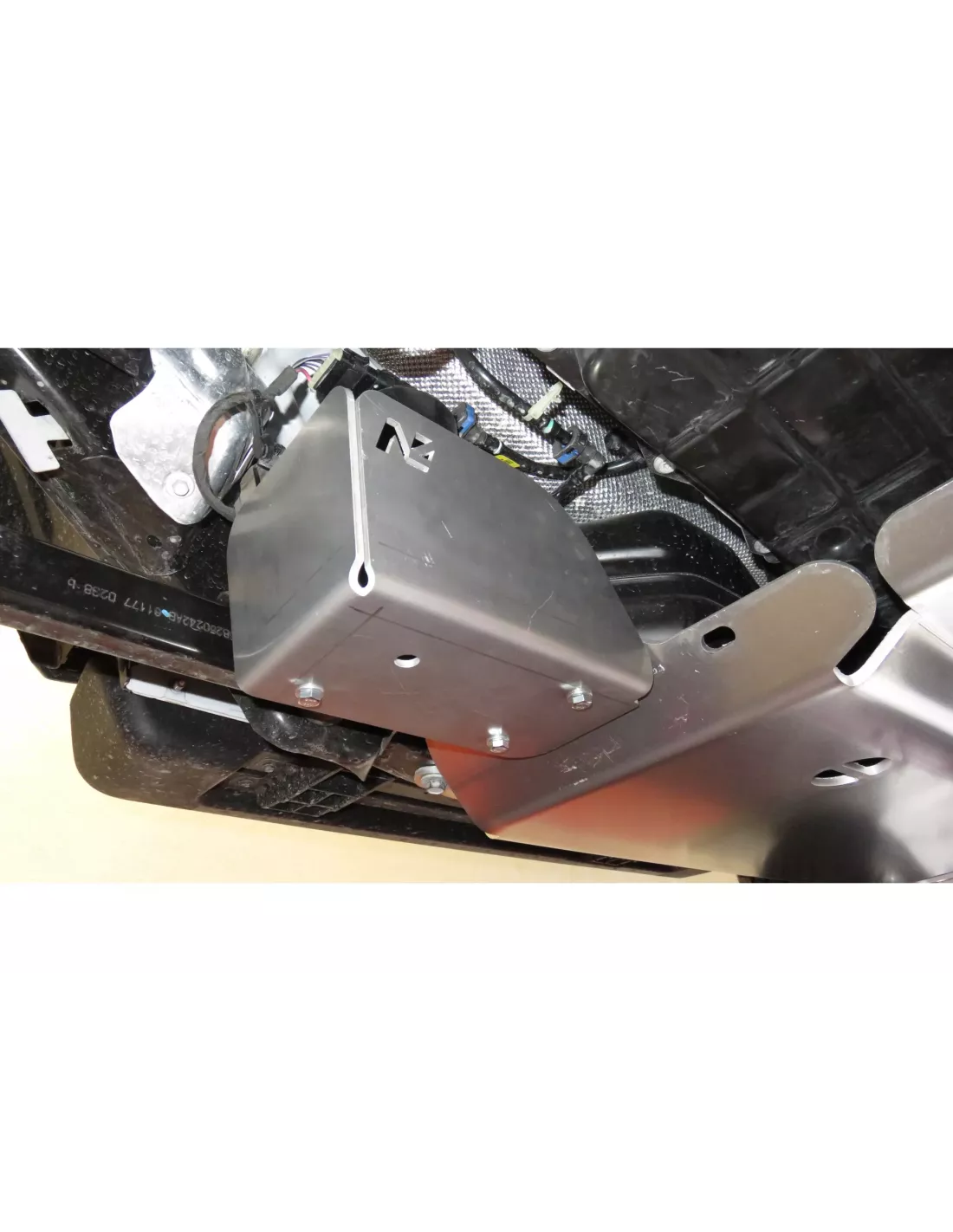 8mm aluminium beschermende ski-overdracht en tankdoos