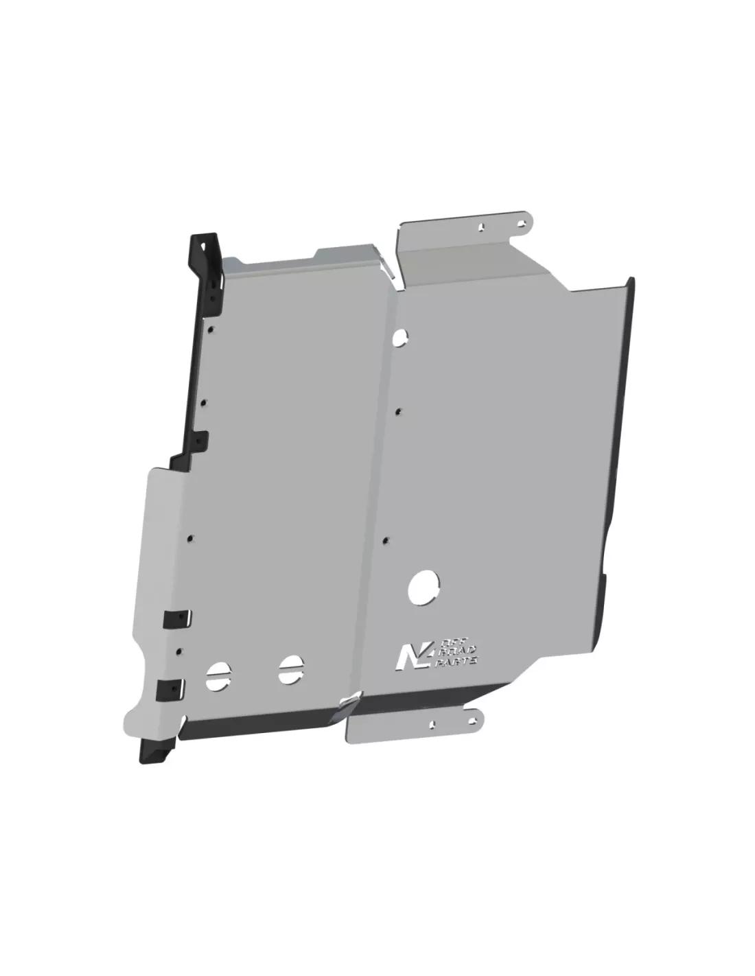 Ski de protection en aluminium de 8mm boîtes vitesses - transfert