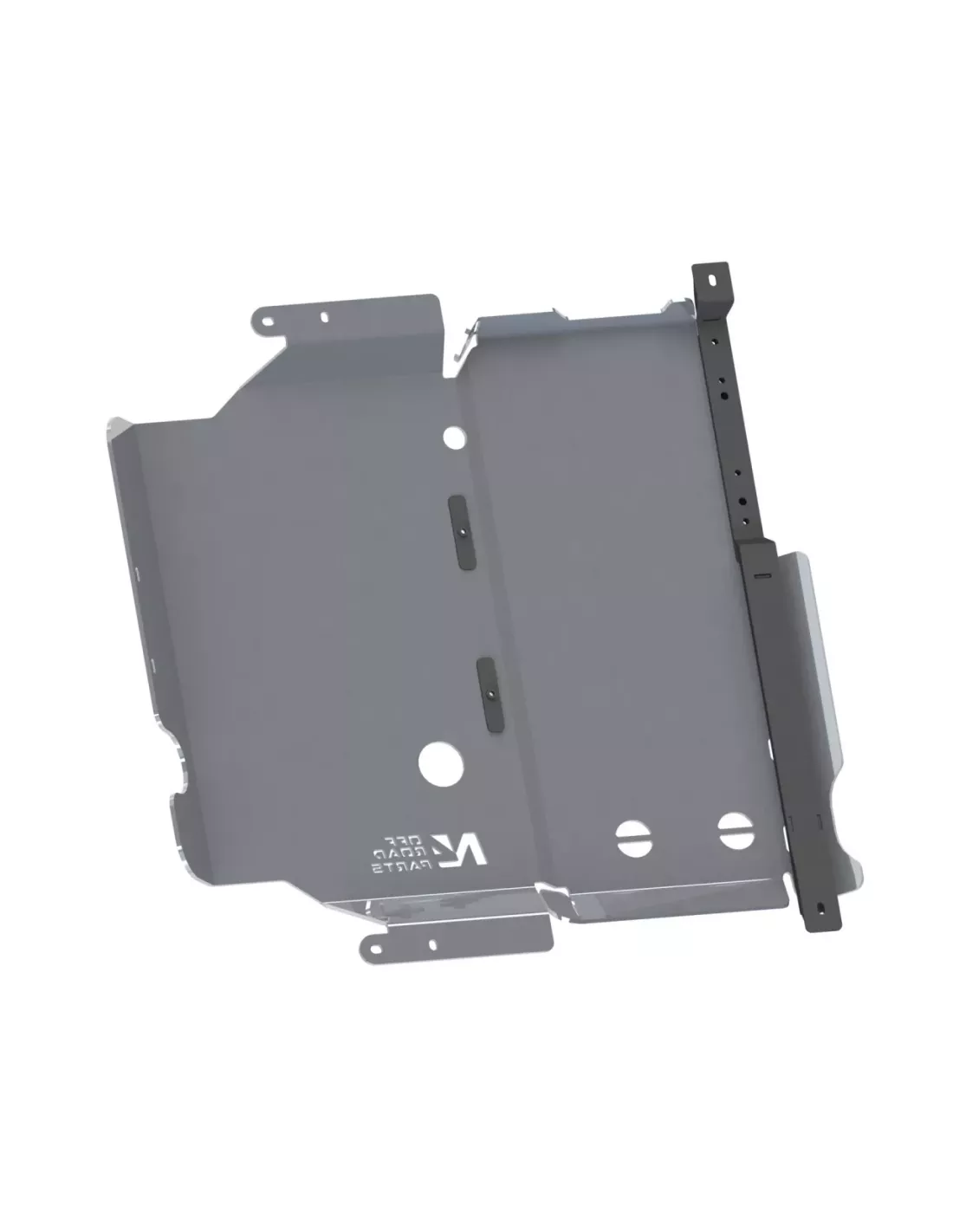 Ski de protection en aluminium de 8mm boîtes vitesses - transfert