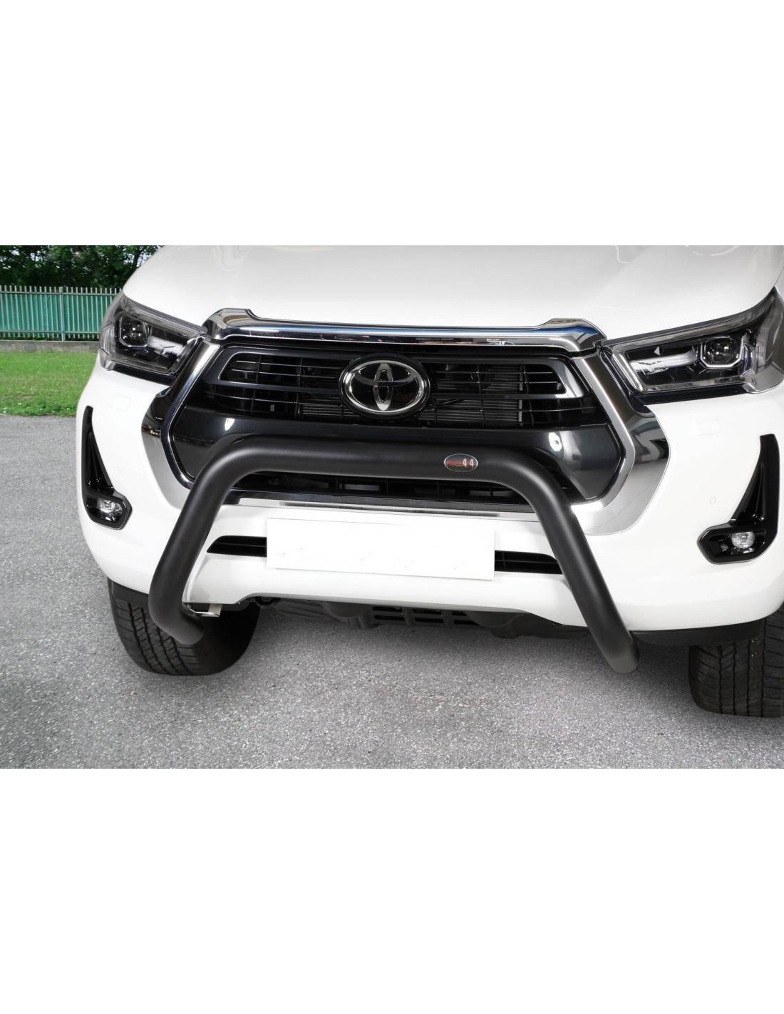 Pare-buffle noir pour Toyota Hilux