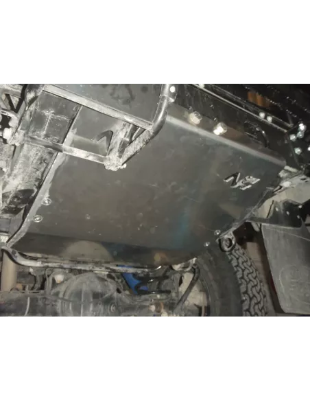 Ski de protection de réservoir en aluminium de 6mm pour Land Rover