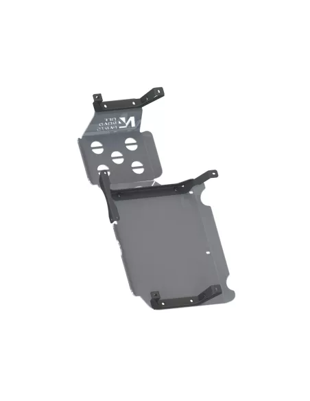 Ski protection réservoir et silencieux arrière aluminium 6mm Dacia