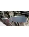 Ski protection réservoir et silencieux arrière aluminium 6mm Dacia