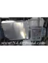 Ski tankbescherming en achterdemper aluminium 6mm Dacia